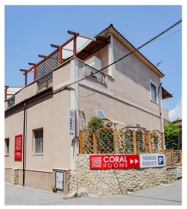 La struttura del Coral Rooms